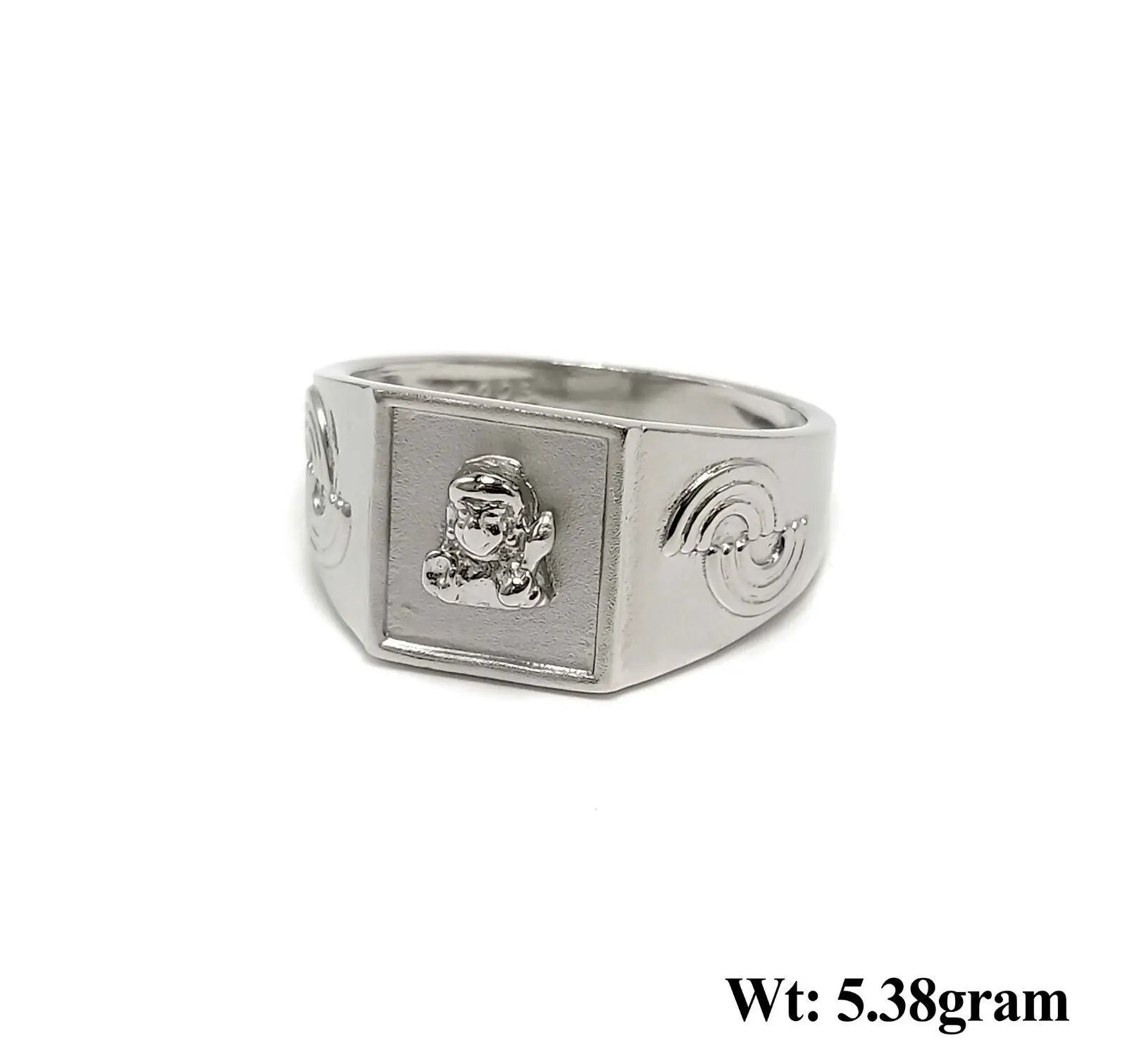 925 Silver Gents Ring Sarafa Bazar India