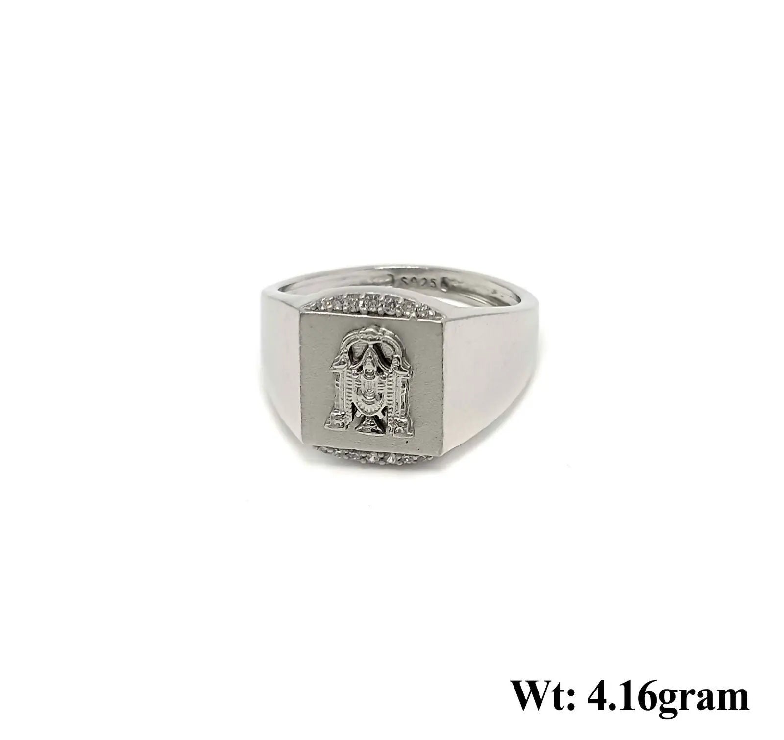 925 Silver Gents Ring Sarafa Bazar India