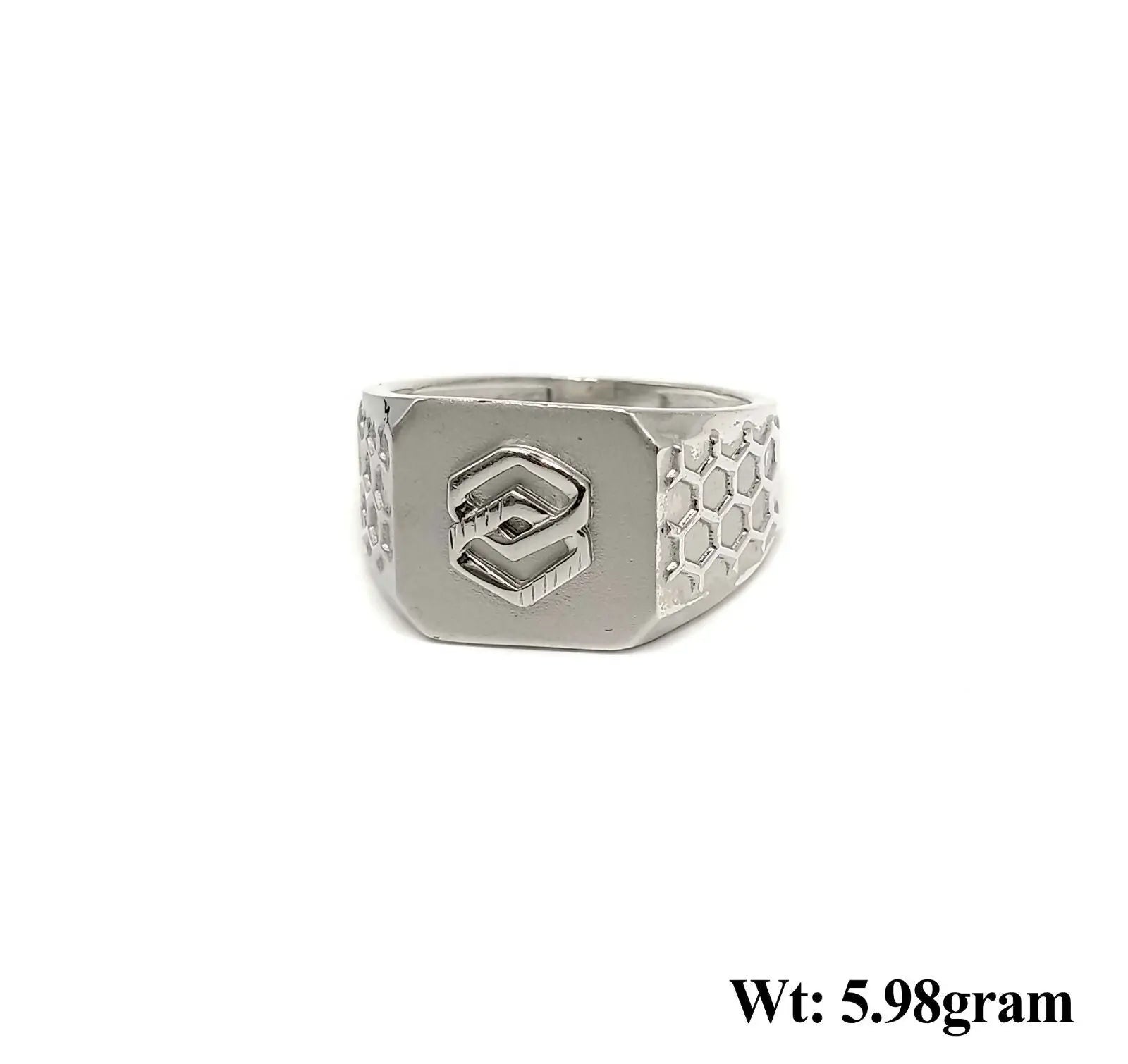 925 Silver Gents Ring Sarafa Bazar India