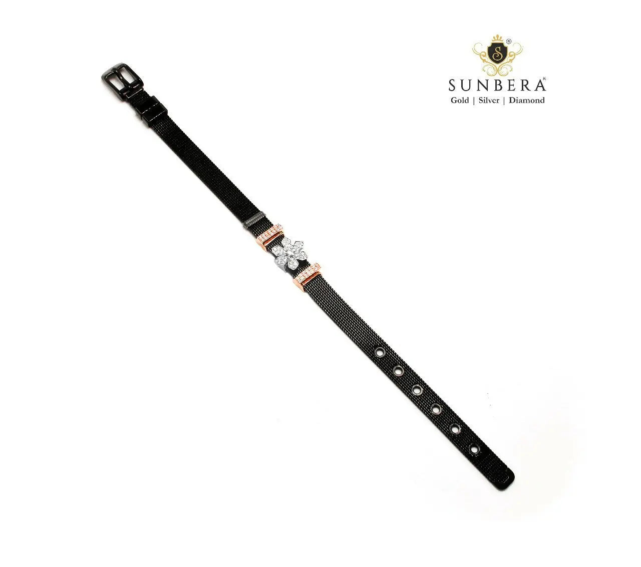 925 Silver Gold Plated Ladies Bracelet Sarafa Bazar India