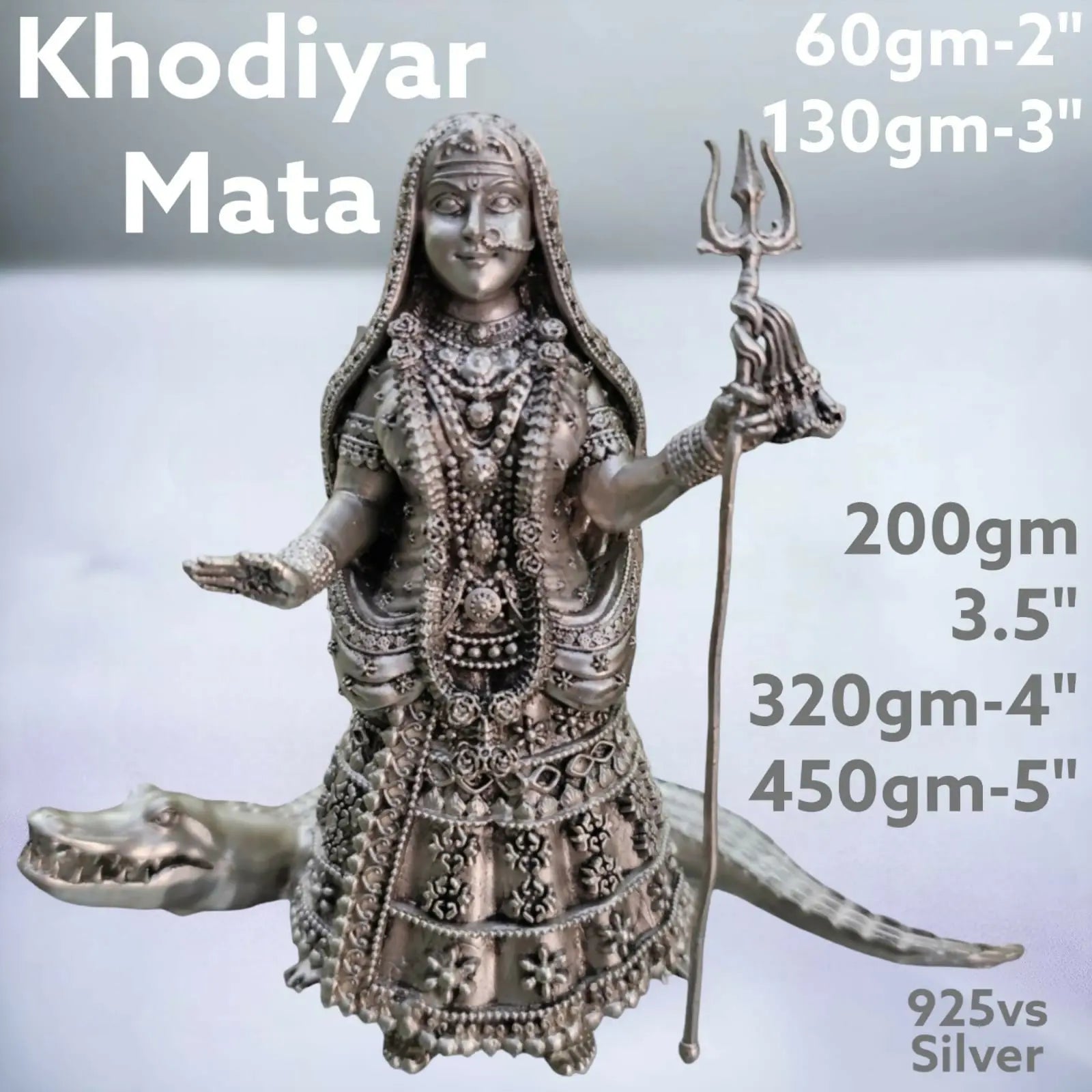 925 Silver Khodiyar Mata Sarafa Bazar India