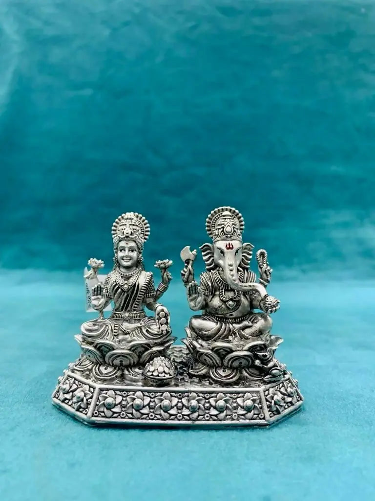 925 Silver Laxmi Ganesh Sarafa Bazar India