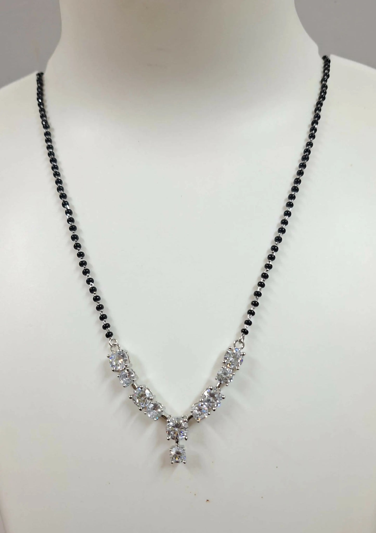 925 Silver Mangalsutra Sarafa Bazar India