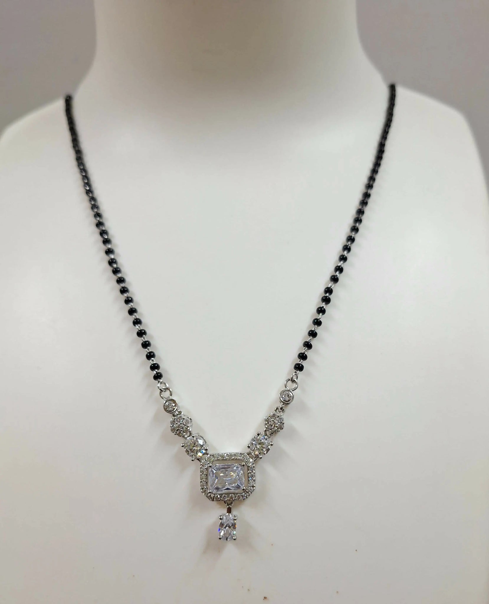 925 Silver Mangalsutra Sarafa Bazar India