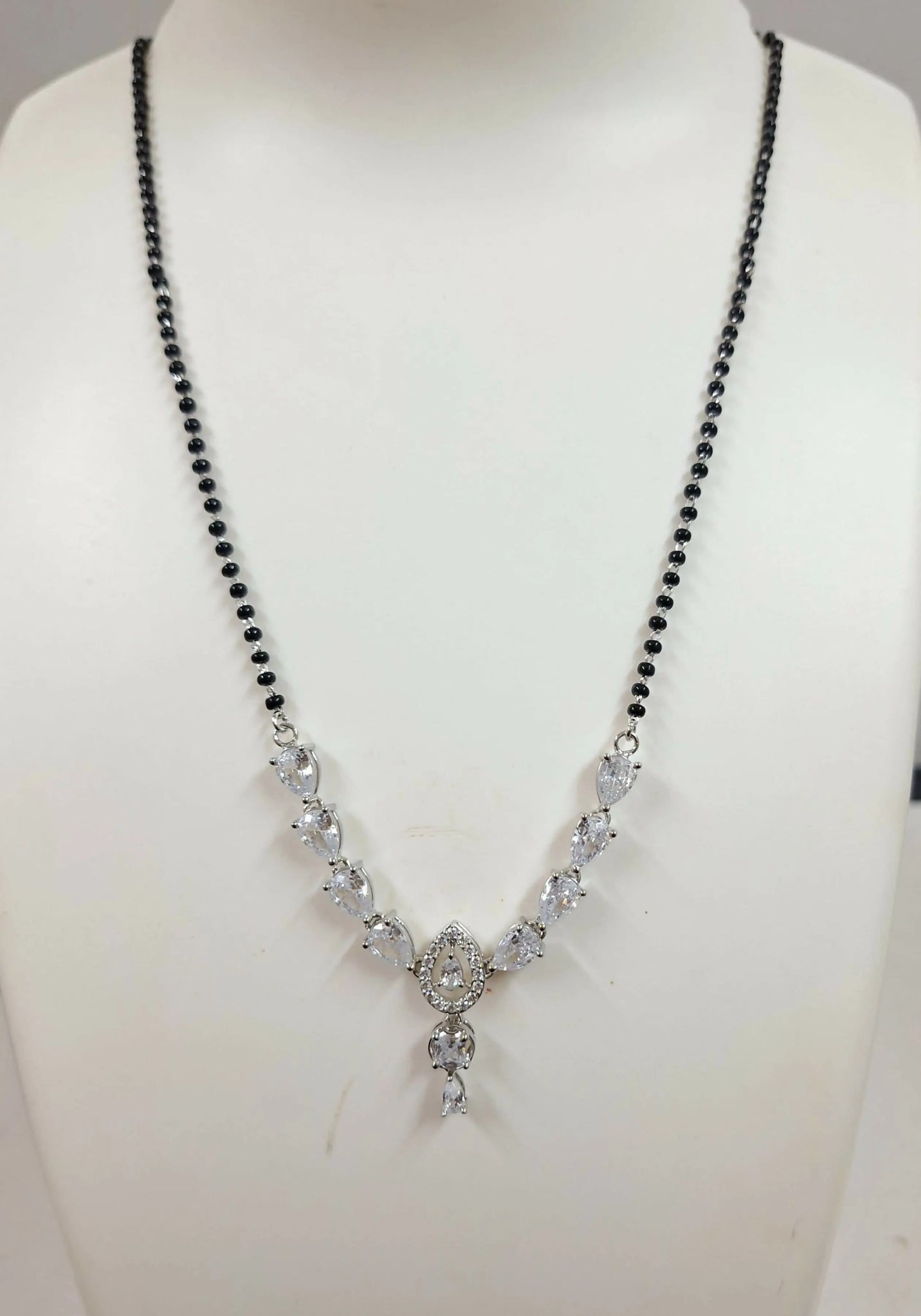 925 Silver Mangalsutra Sarafa Bazar India