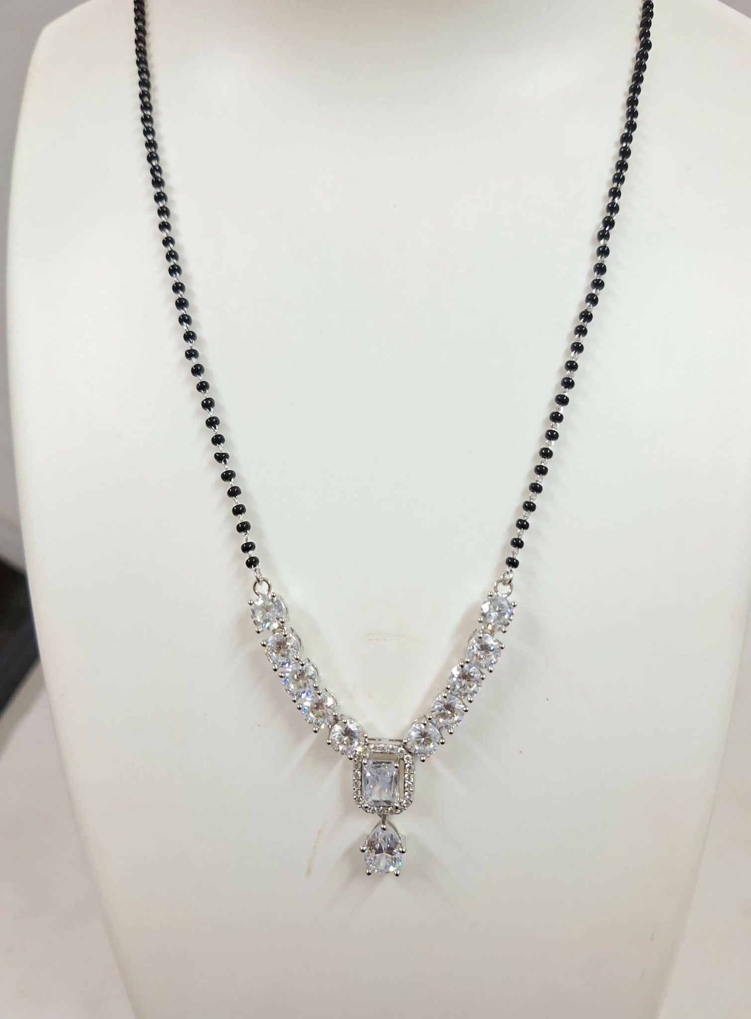 925 Silver Mangalsutra Sarafa Bazar India