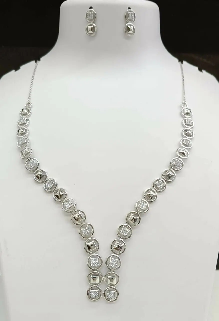 925 Silver Necklace Sarafa Bazar India