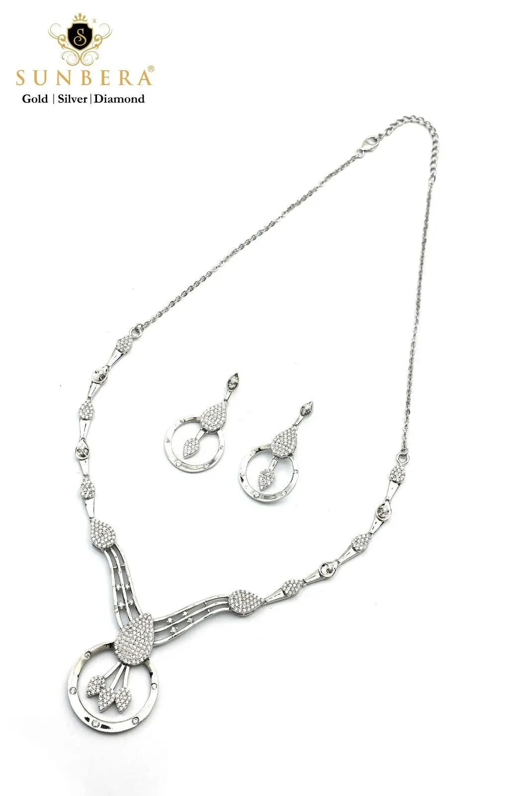 925 Silver Necklace Sarafa Bazar India