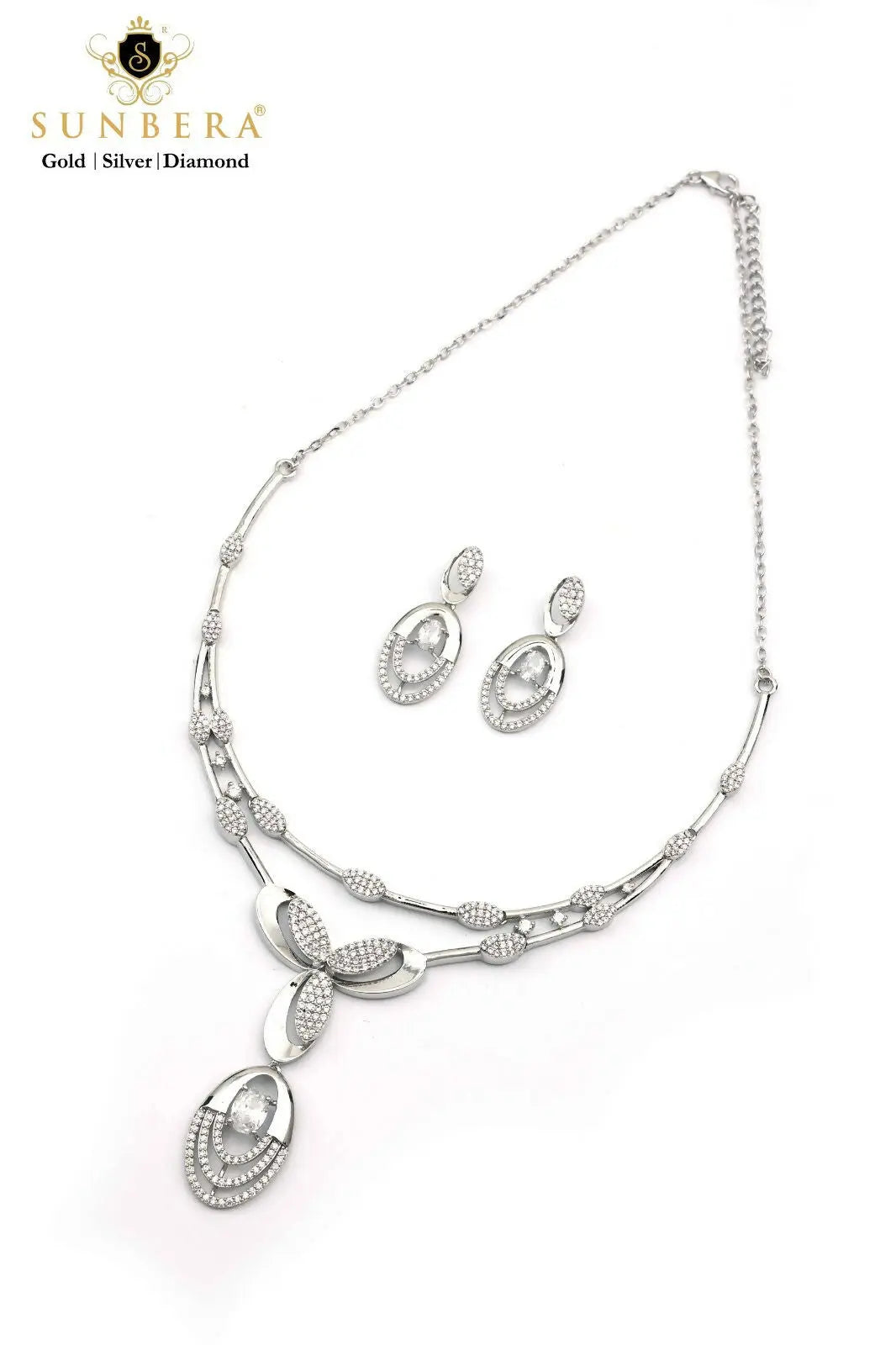 925 Silver Necklace Sarafa Bazar India