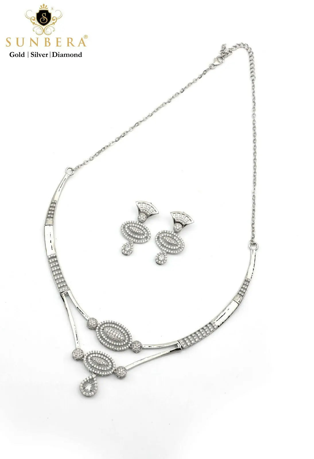 925 Silver Necklace Sarafa Bazar India