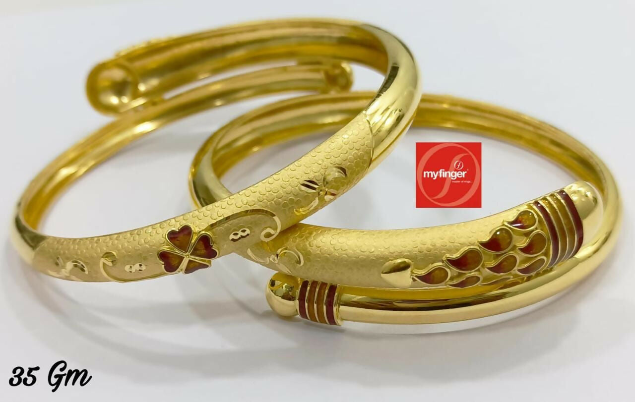 Gold Bangles Sarafa Bazar India