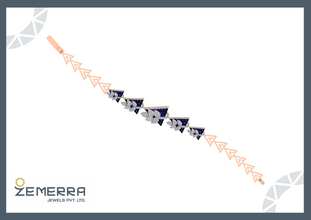 14K Gold Diamond Bracelets - Perfect For Gift Sarafa Bazar India