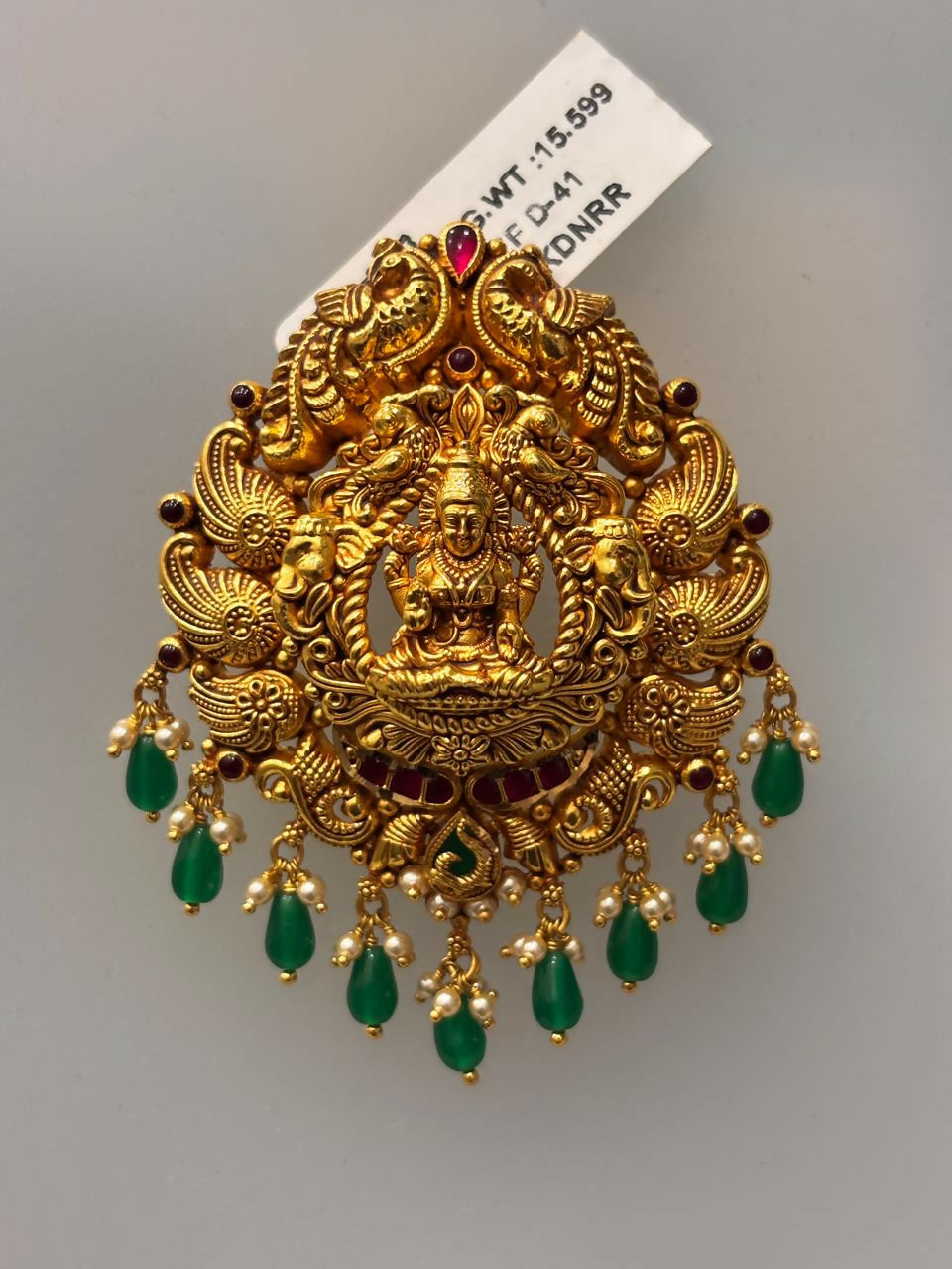 Antique Temple Pendants Sarafa Bazar India