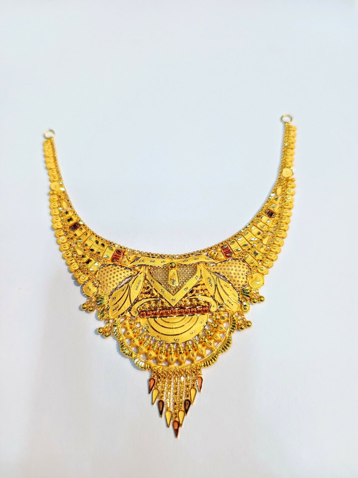 Gold Necklace Sarafa Bazar India