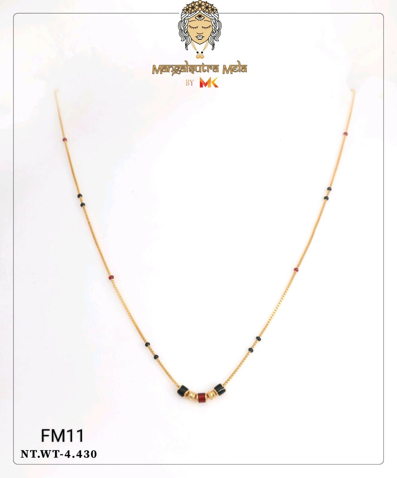 Gold Mangalsutra Sarafa Bazar India