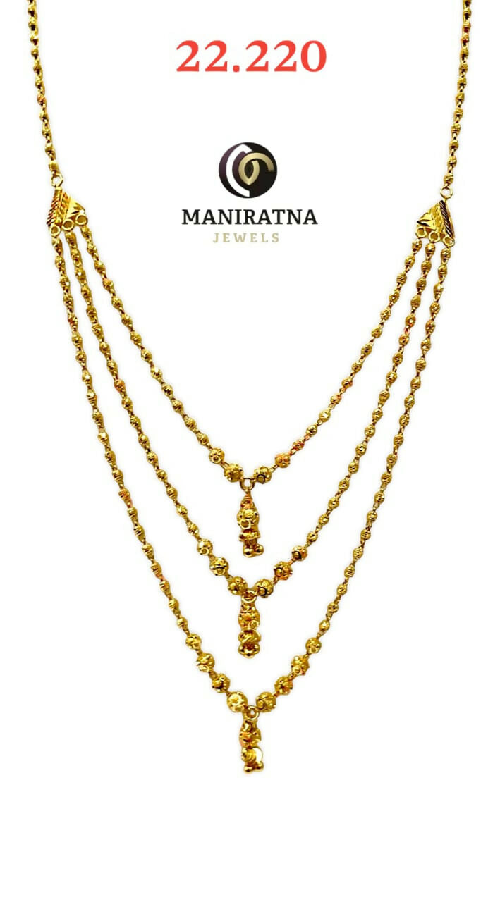 Gold Mala Sarafa Bazar India