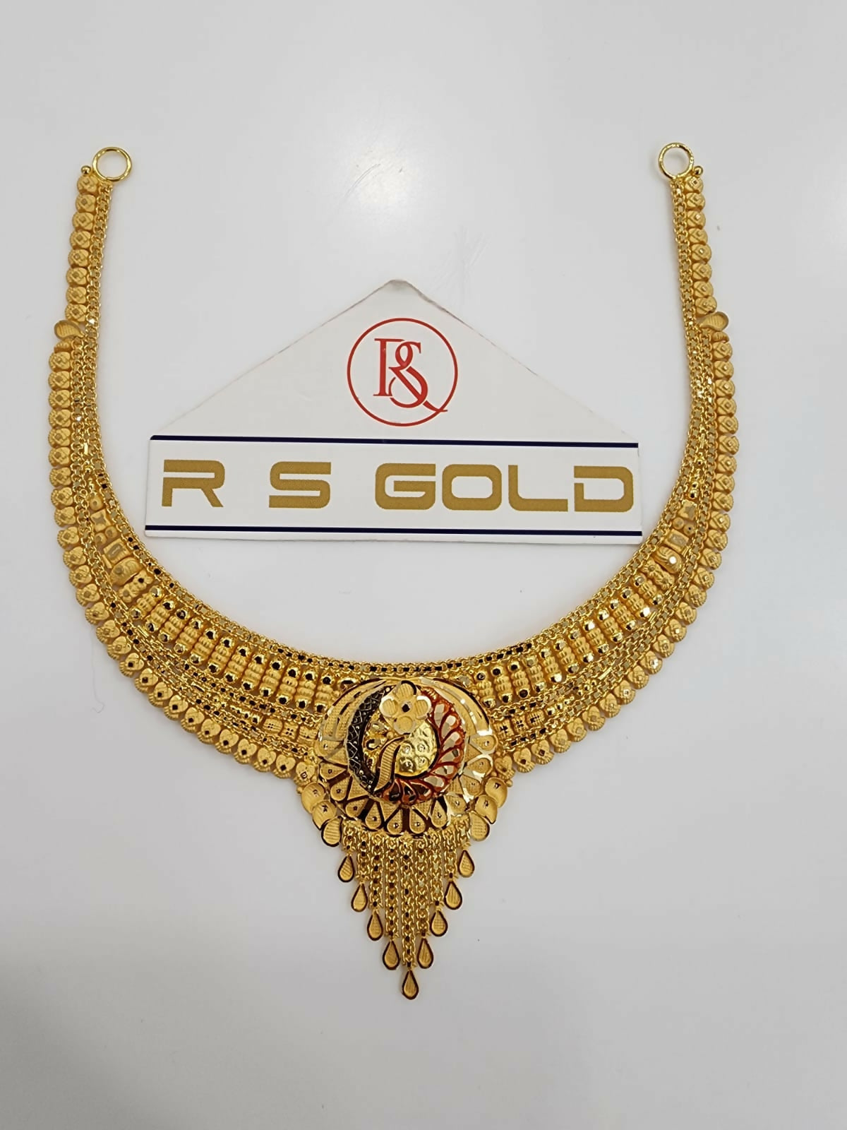 Gold Necklace Sarafa Bazar India