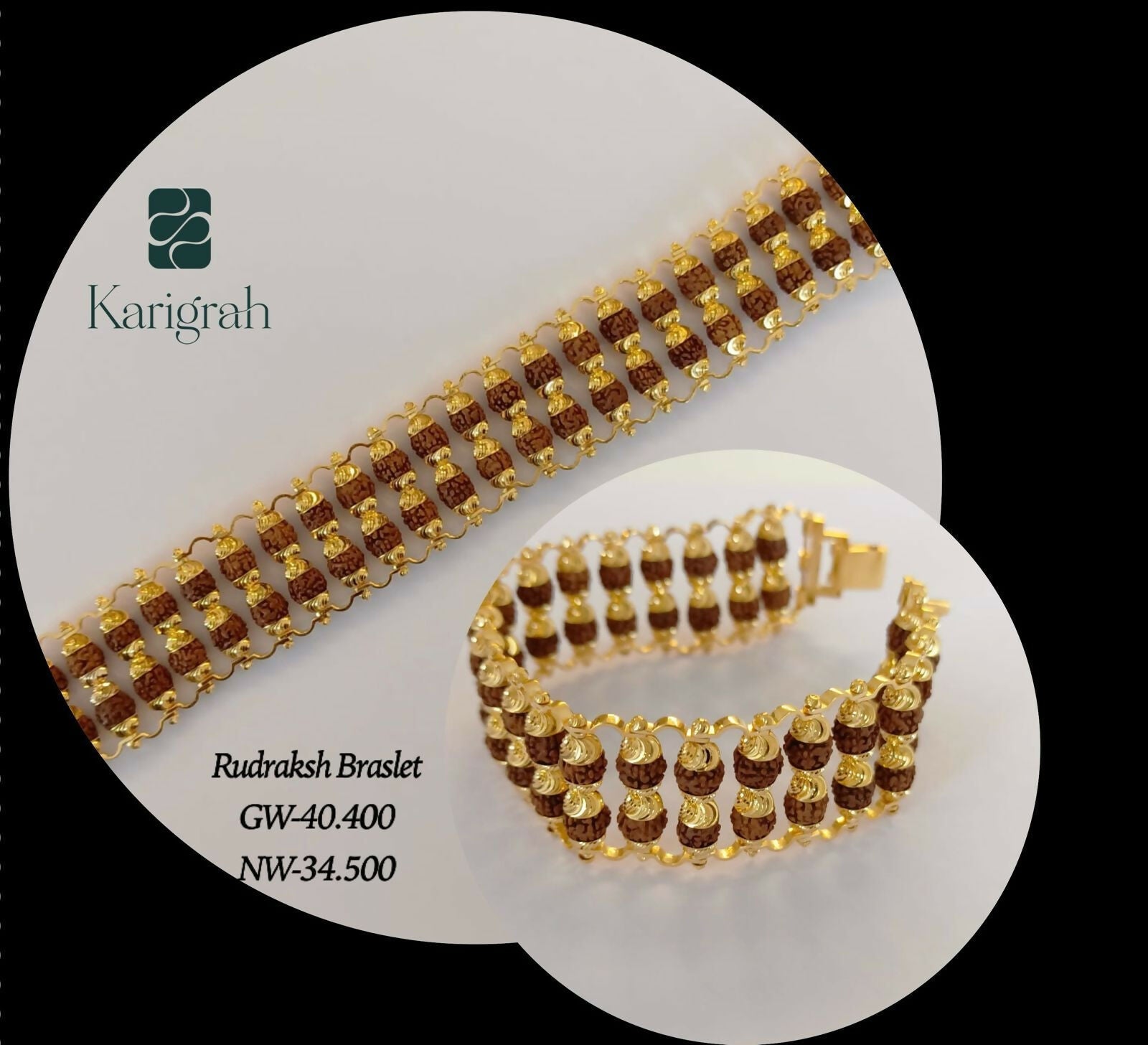 Rudraksh Bracelet Sarafa Bazar India