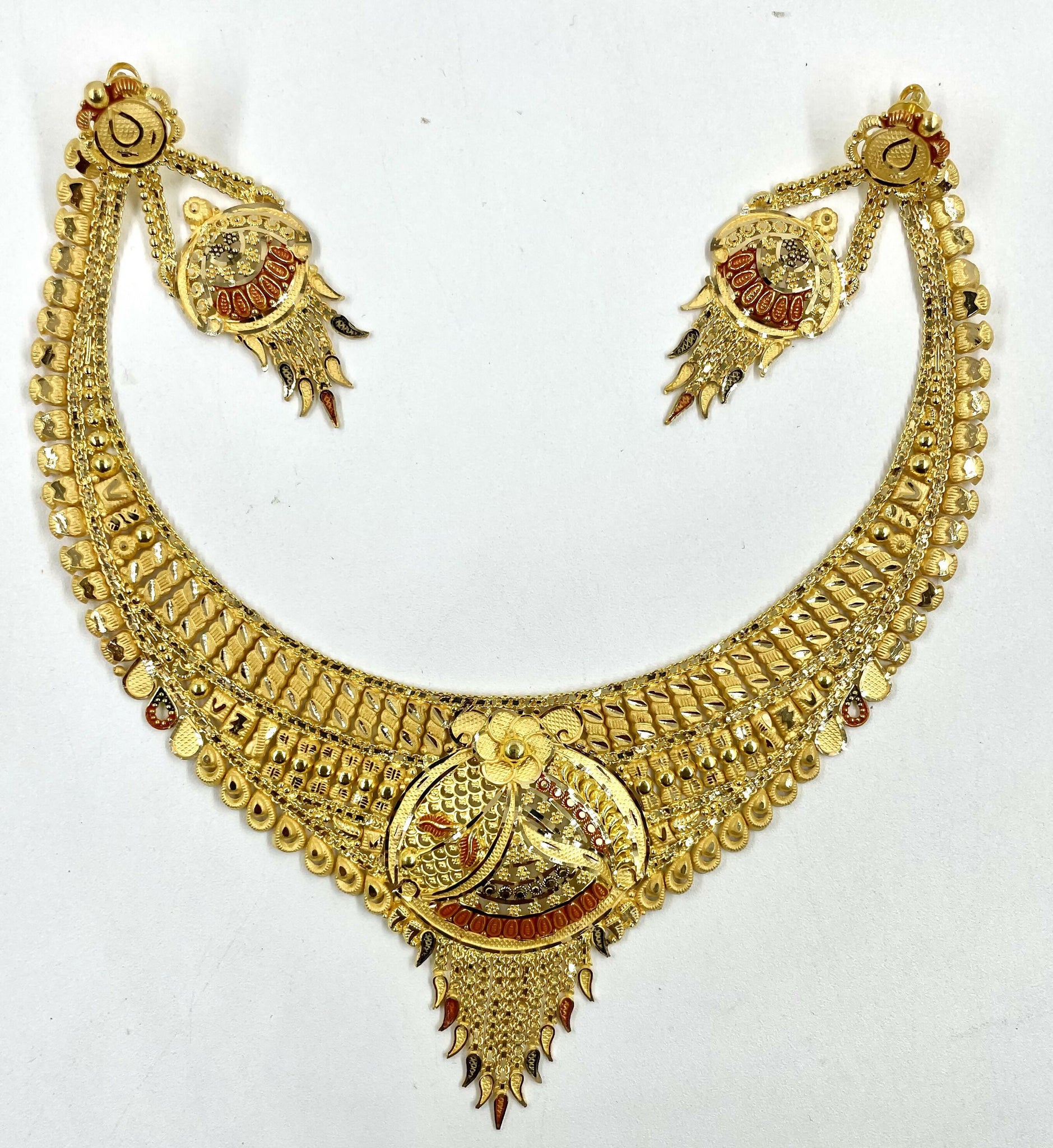 Gold Necklace Sarafa Bazar India