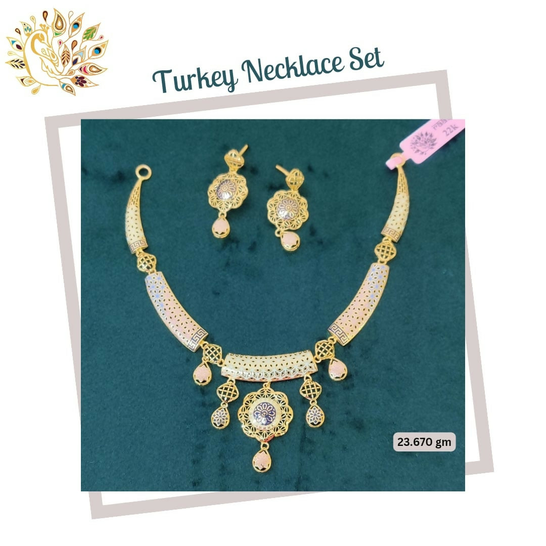 Turkey Necklace Set Sarafa Bazar India