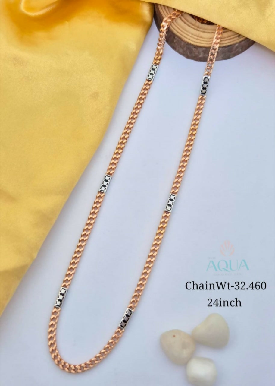 18kt Italian Gents Chain Sarafa Bazar India