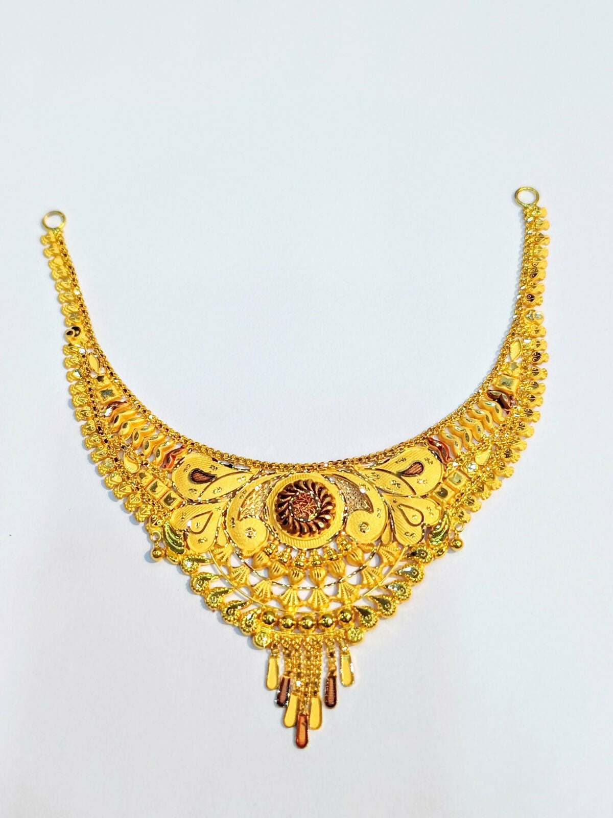 Gold Necklace Sarafa Bazar India