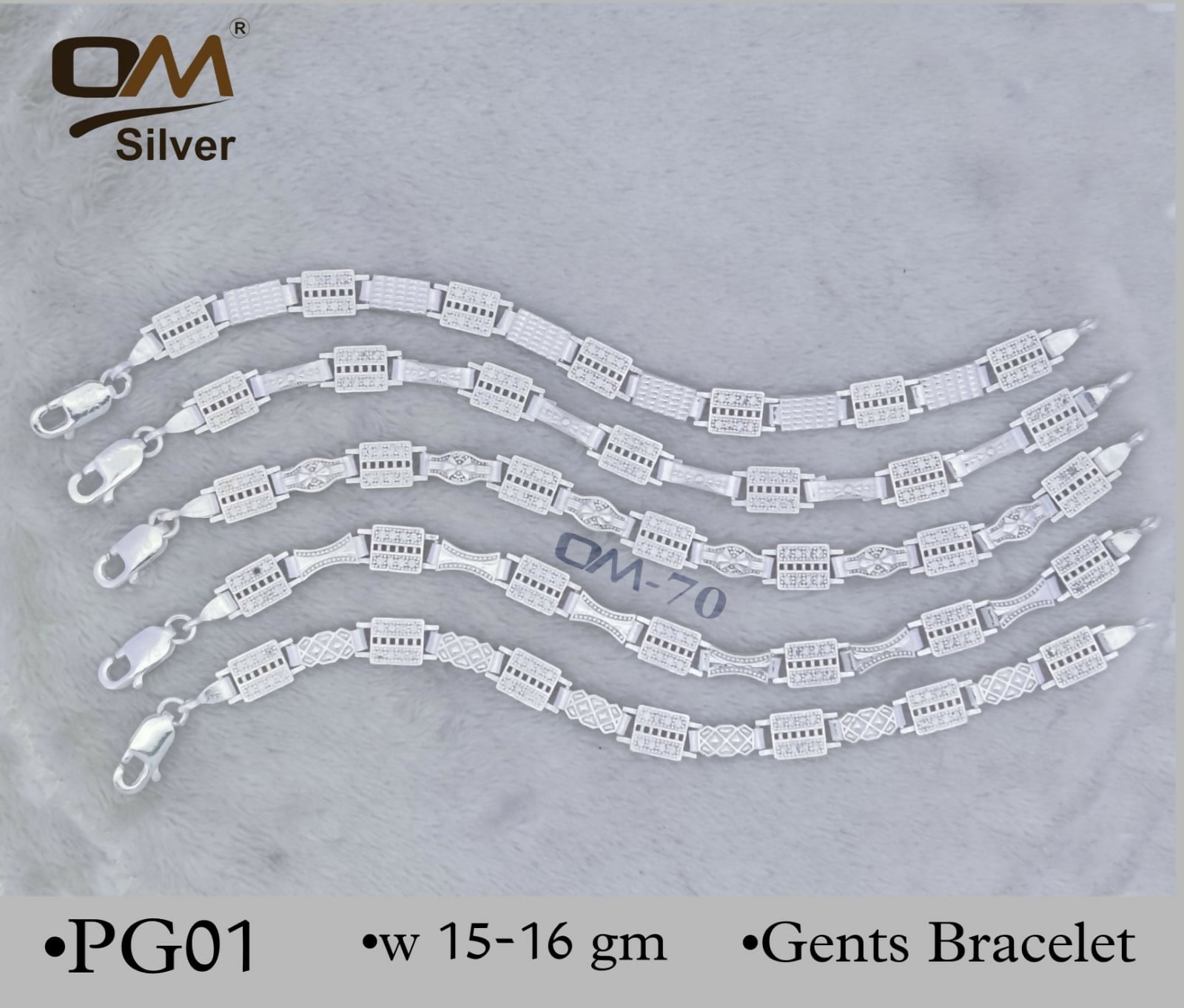 Silver Gents Bracelet