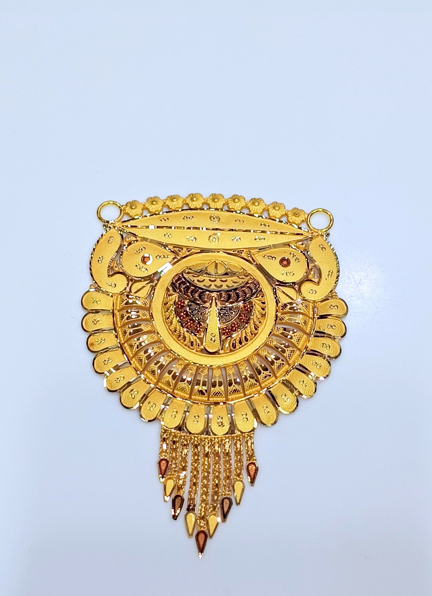 Gold Mangalsutra Pendant Sarafa Bazar India