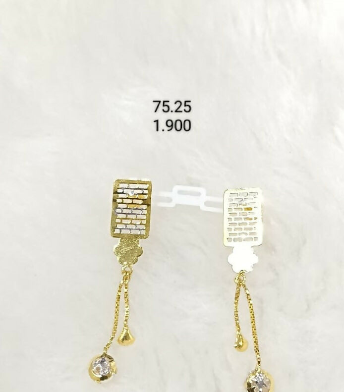 CZ Earrings Sarafa Bazar India