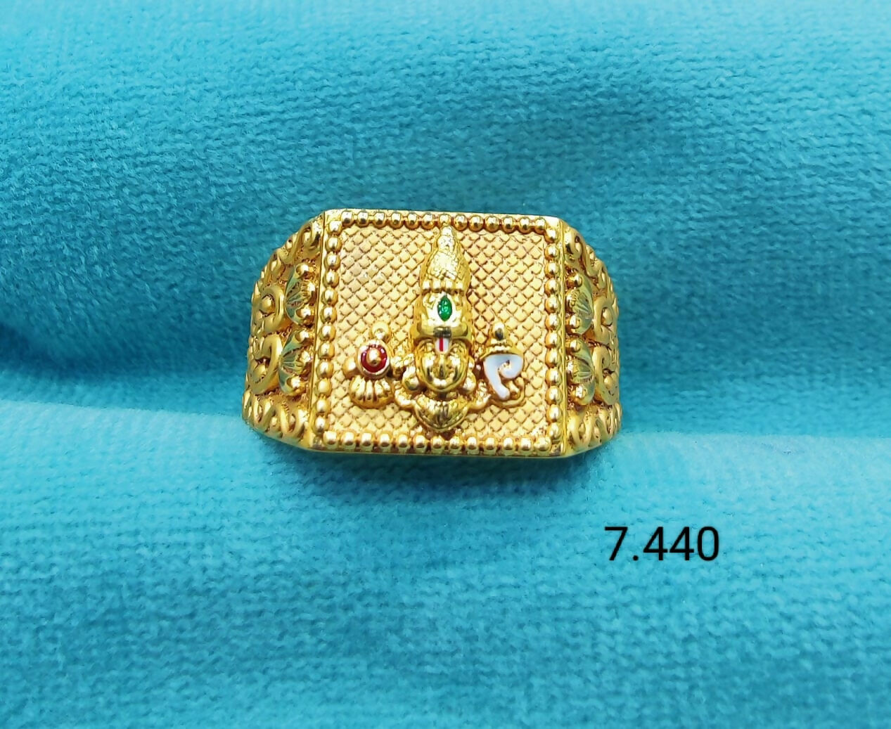 Antique Balaji Gents Ring Sarafa Bazar India