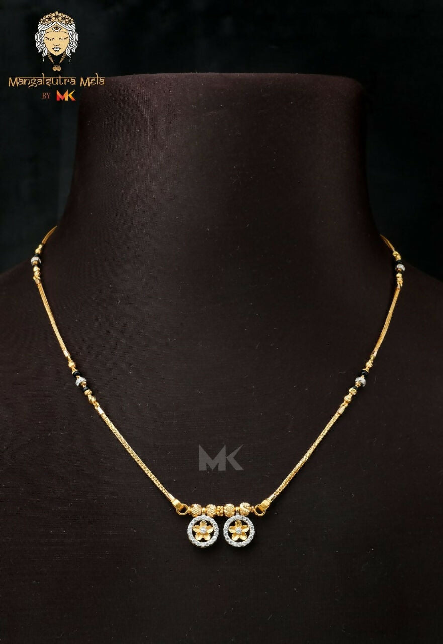 CZ Mangalsutra Sarafa Bazar India