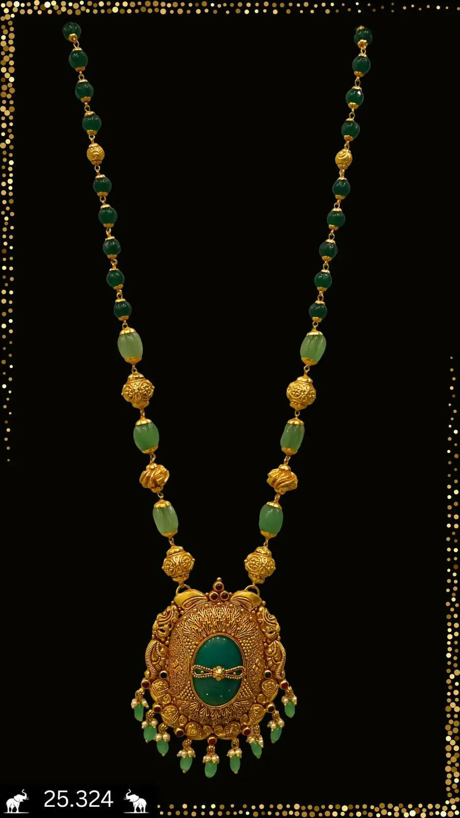 Antique Chain Pendant Sarafa Bazar India