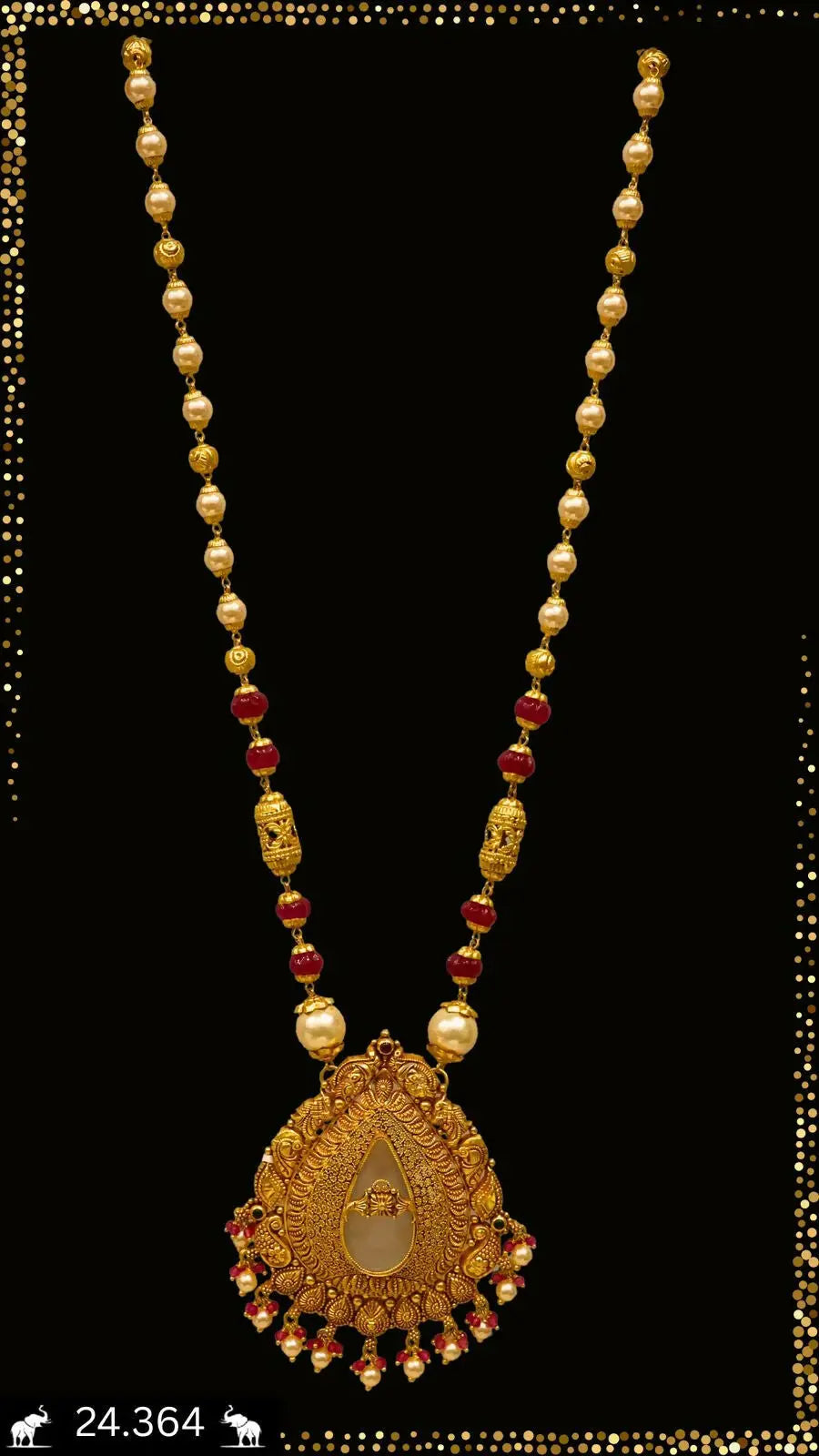 Antique Chain Pendant Sarafa Bazar India