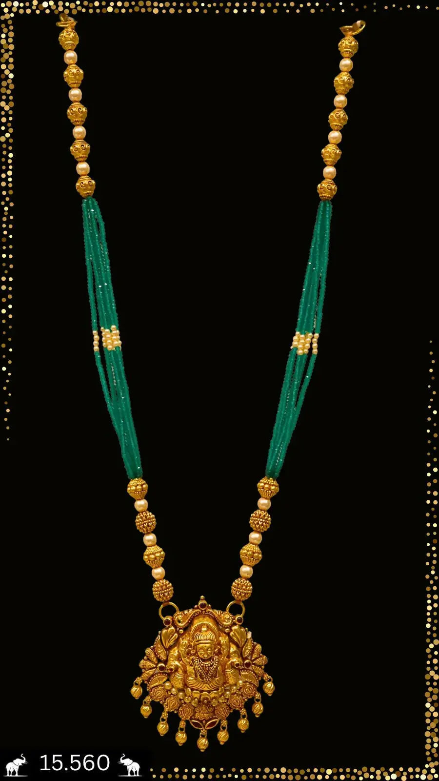 Antique Chain Pendant Sarafa Bazar India