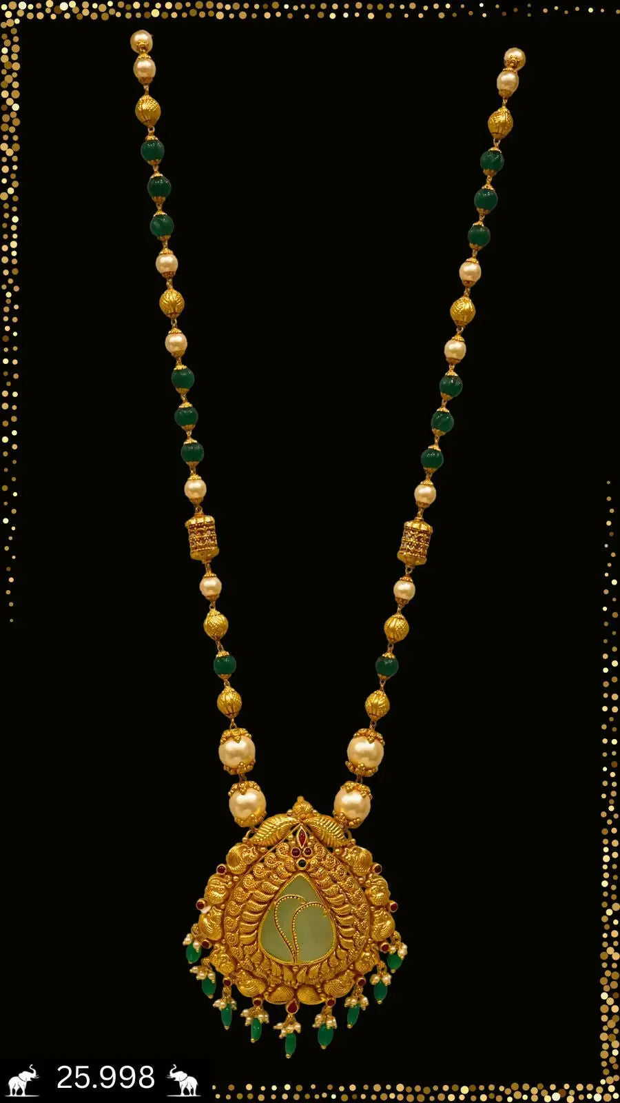 Antique Chain Pendant Sarafa Bazar India