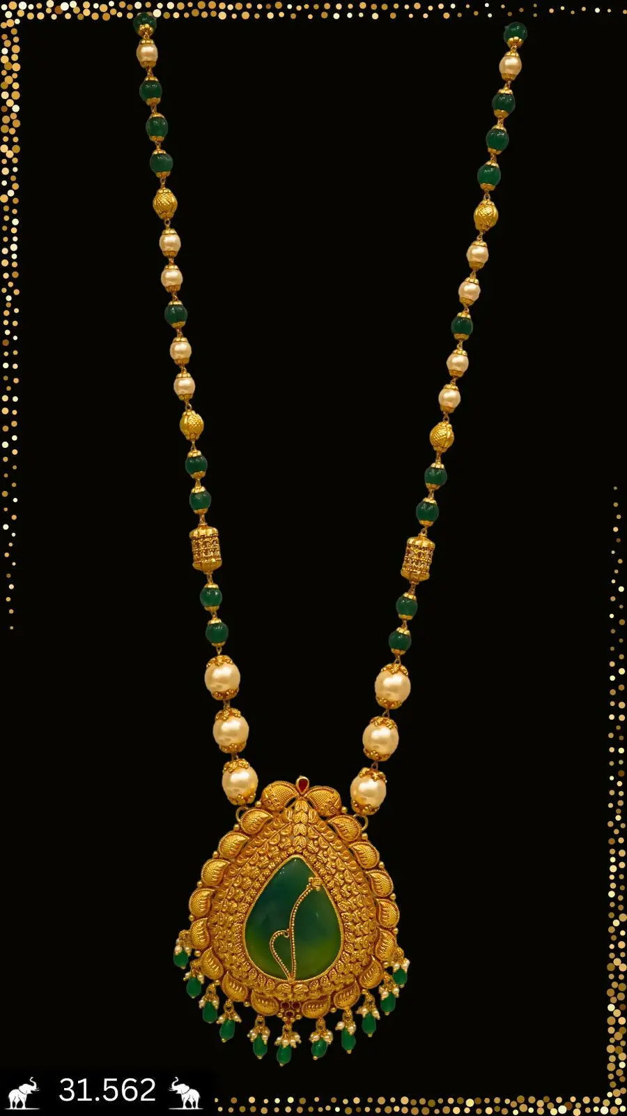 Antique Chain Pendant Sarafa Bazar India