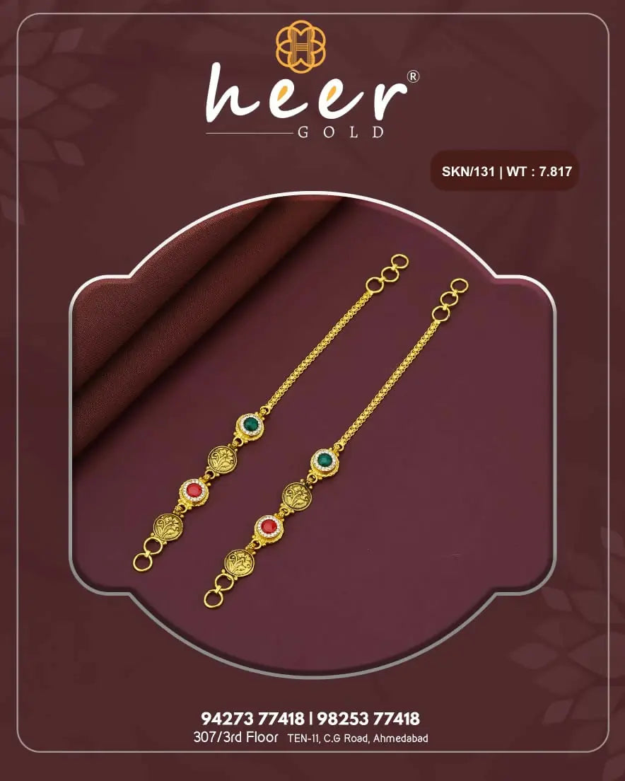 Antique Ear Chain Sarafa Bazar India