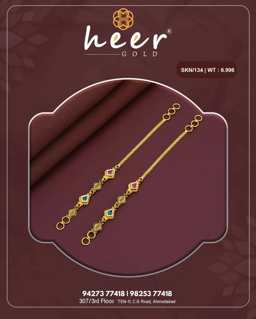 Antique Ear Chain Sarafa Bazar India