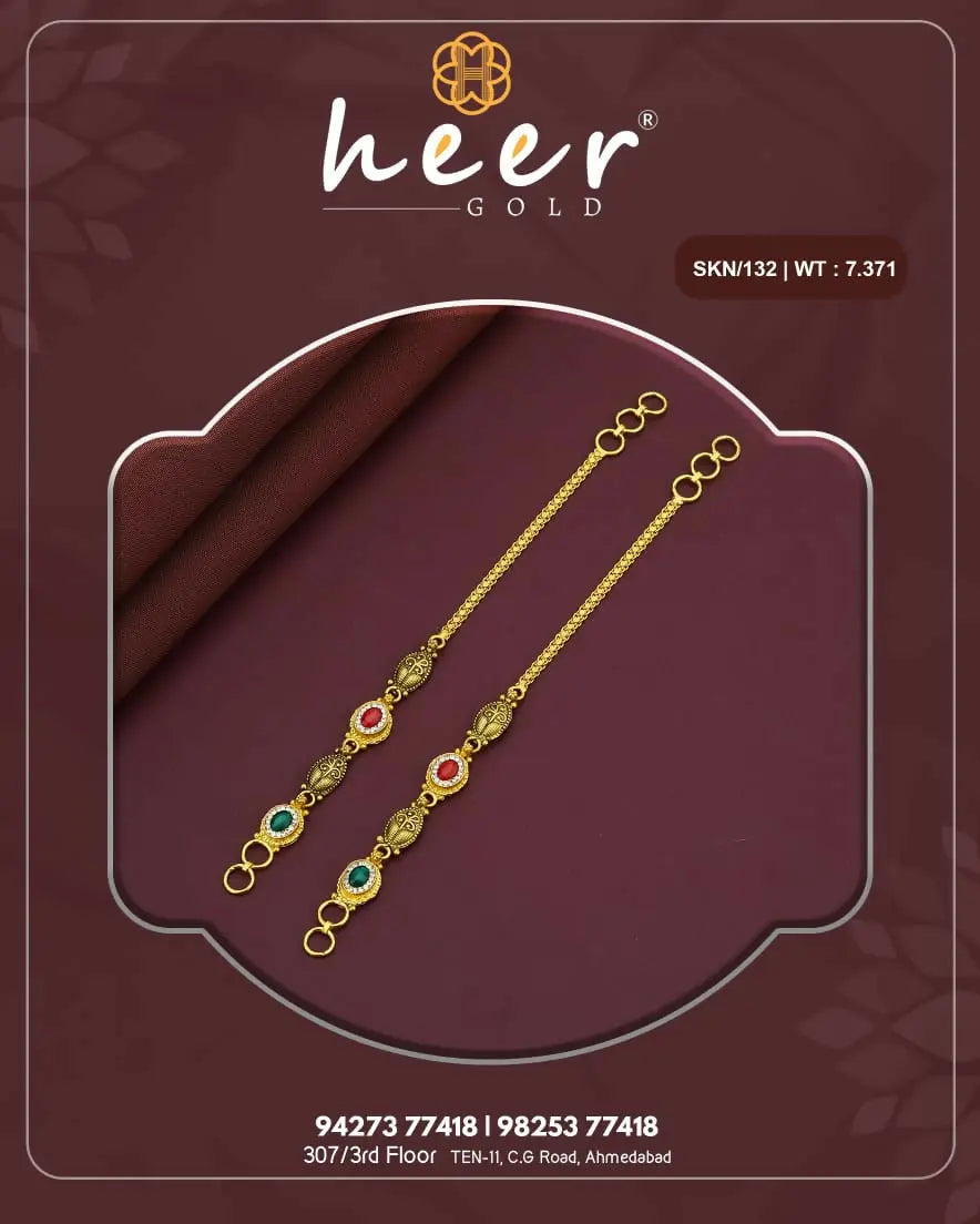 Antique Ear Chain Sarafa Bazar India