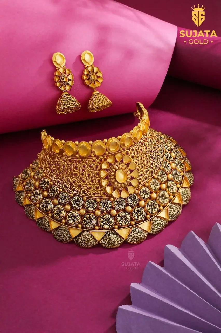 Antique Fusion Choker Khoka Sarafa Bazar India