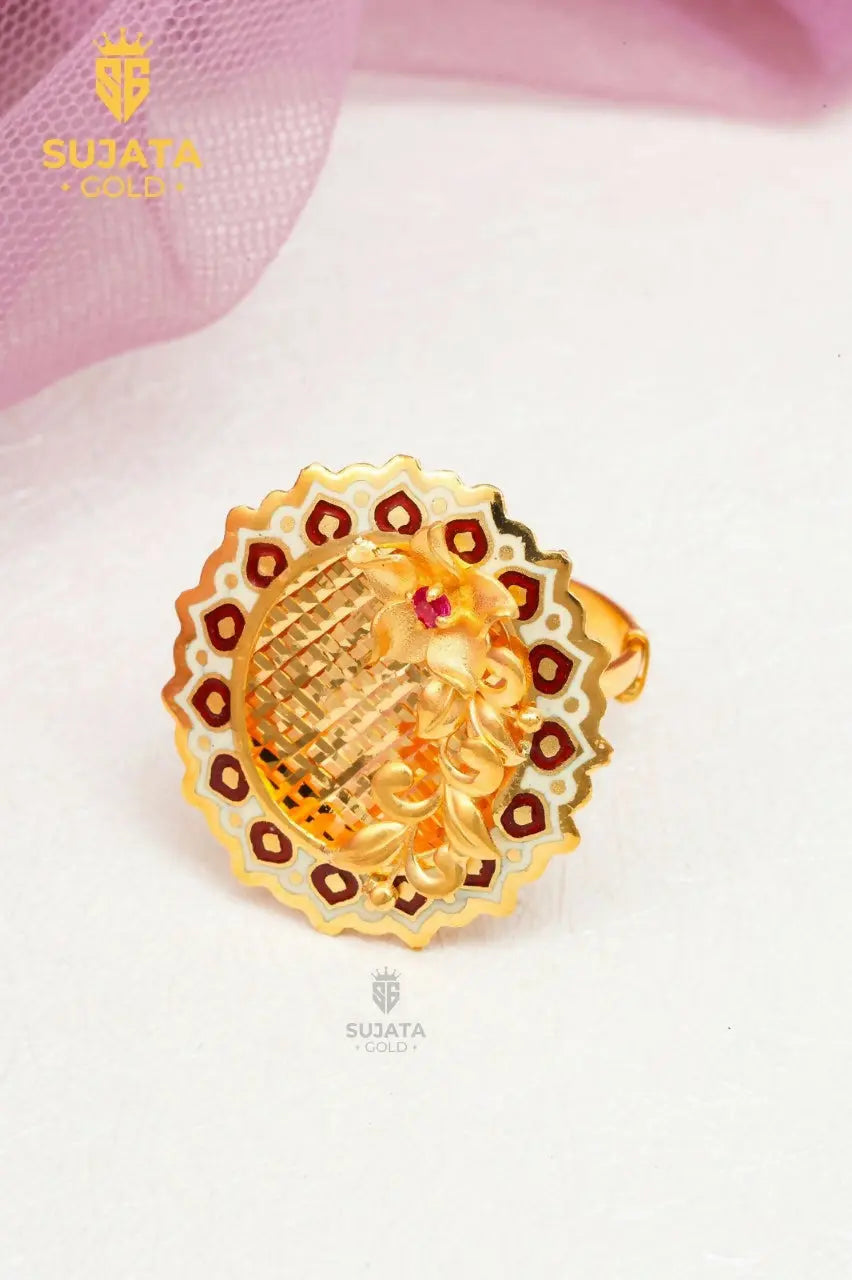 Antique Fusion Ladies Ring Sarafa Bazar India