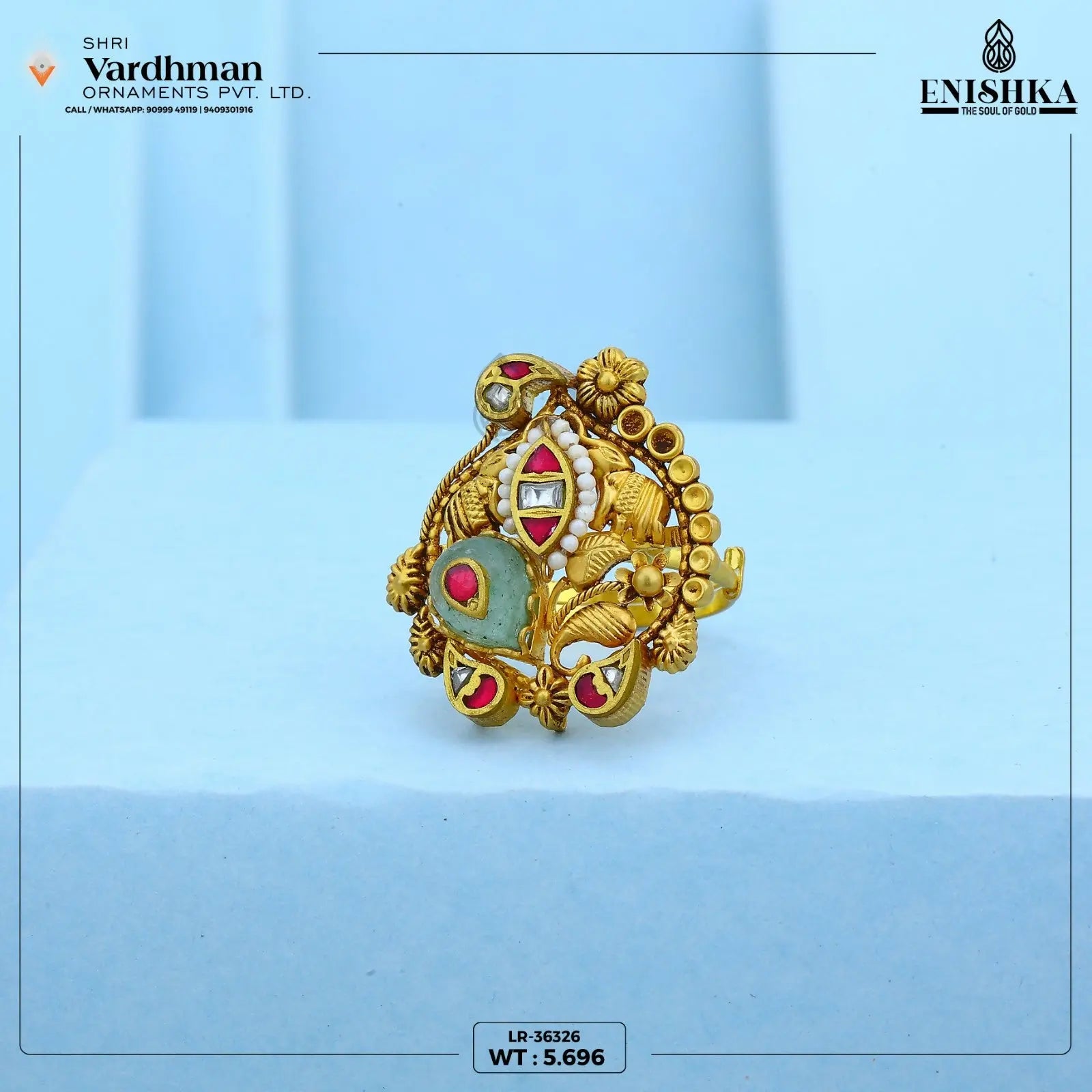 Antique Ladies Ring Sarafa Bazar India