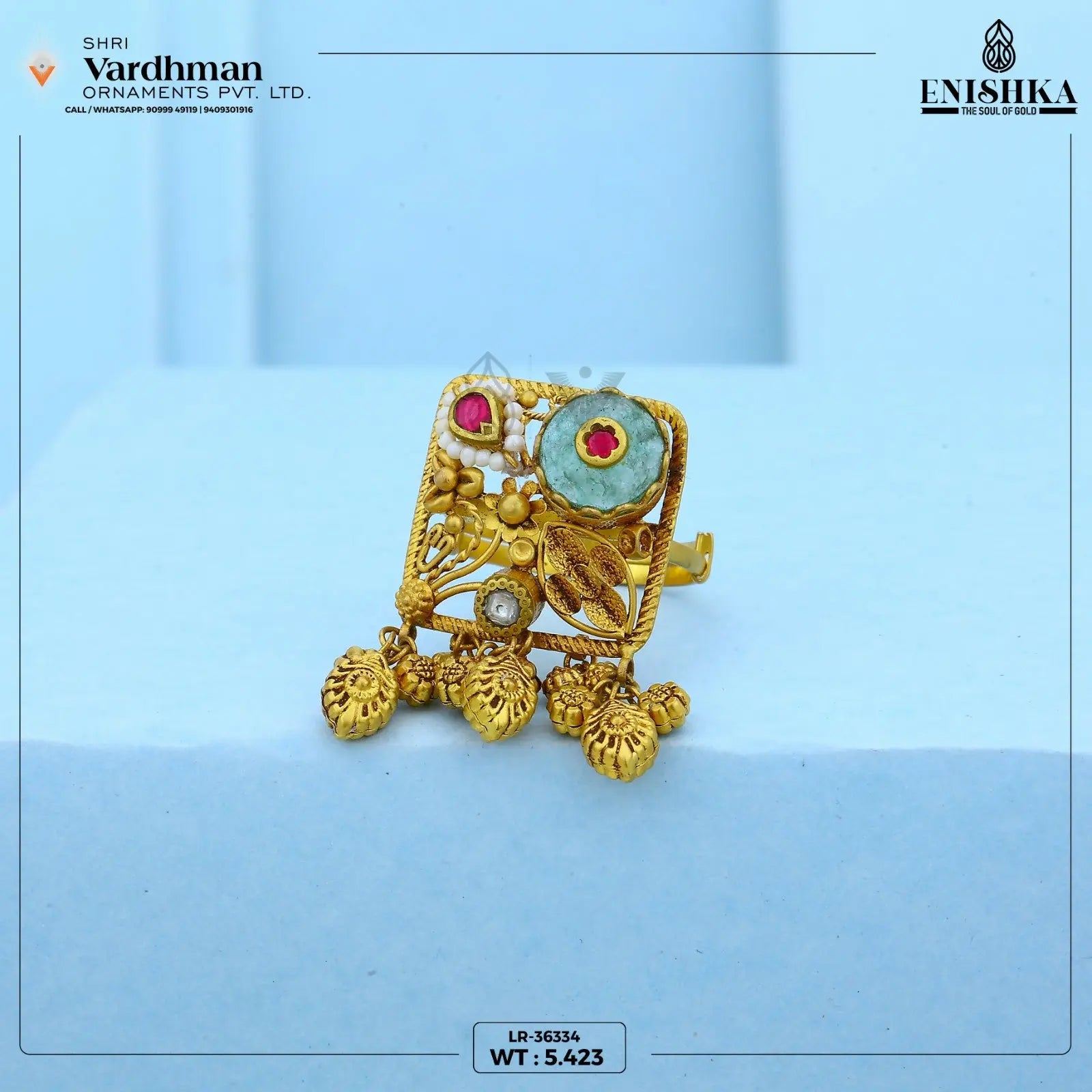 Antique Ladies Ring Sarafa Bazar India