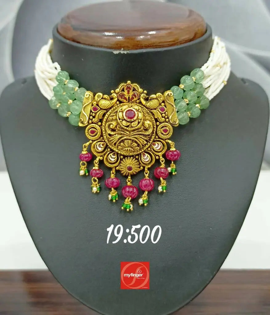 Antique Necklace Sarafa Bazar India