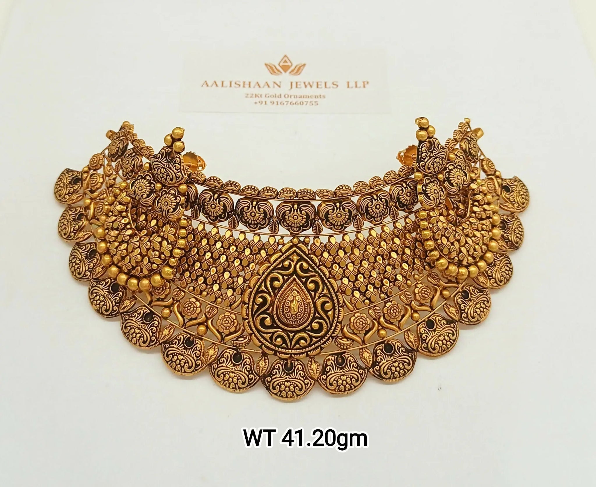 Antique Necklace Set Sarafa Bazar India