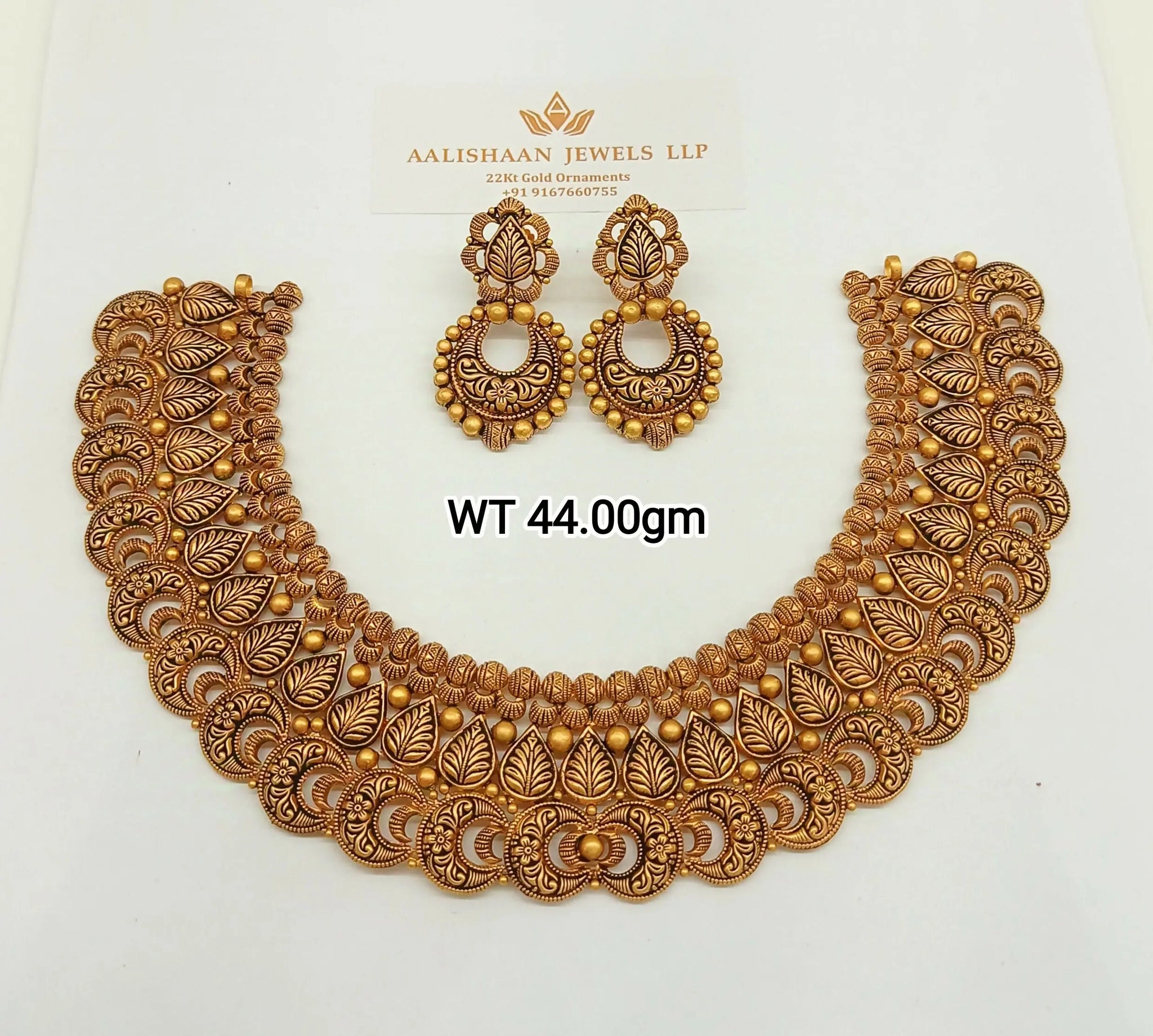 Antique Necklace Set Sarafa Bazar India