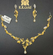 Ari Cutting (Rhodium and Rose Gold Handmade Sets) Sarafa Bazar India