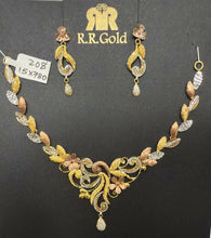 Ari Cutting (Rhodium and Rose Gold Handmade Sets) Sarafa Bazar India