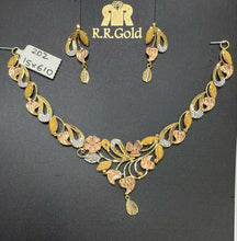 Ari Cutting (Rhodium and Rose Gold Handmade Sets) Sarafa Bazar India