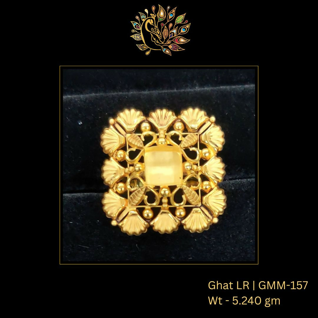 Antique Ghat Ladies Ring Sarafa Bazar India